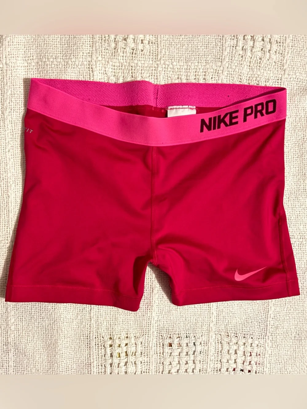 Nike Pro Hot Pink Athletic Shorts